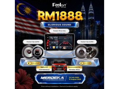 Merdeka 3️⃣ (Feelart F8 (4+64) + SQ-6.5PM + SQ-6.0PM)